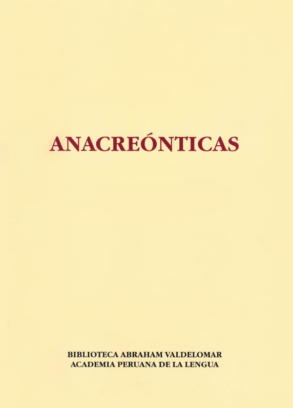 Anacreónticas