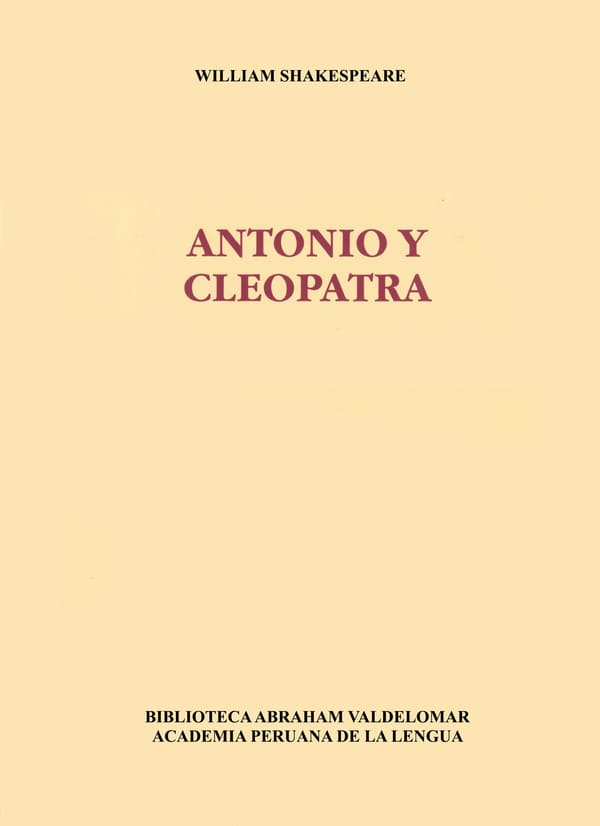 Antonio y Cleopatra